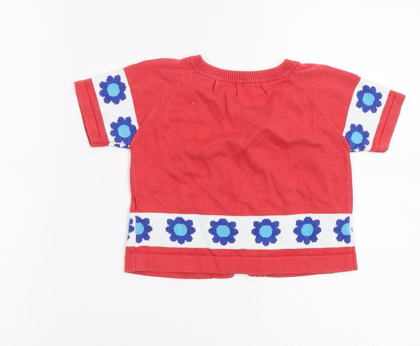 HEMA Baby Red   Cardigan Jumper Size 18-24 Months