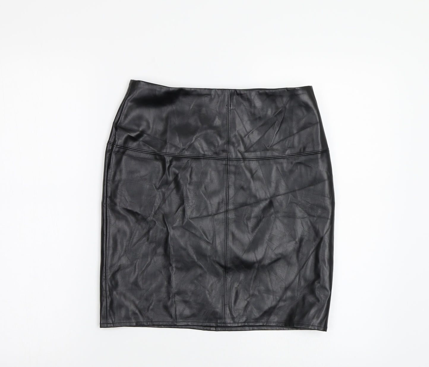 Missguided Womens Black   Mini Skirt Size 10