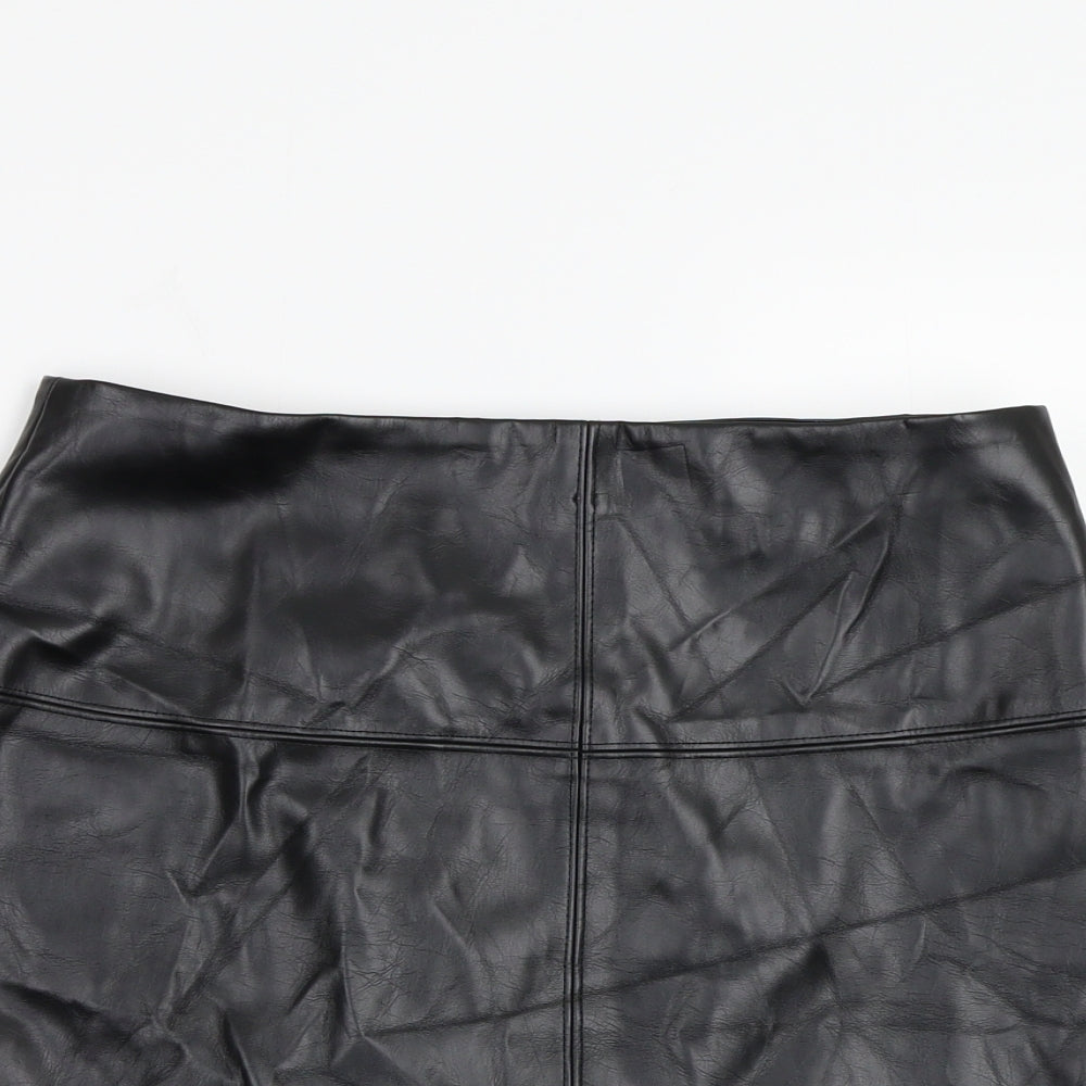 Missguided Womens Black   Mini Skirt Size 10