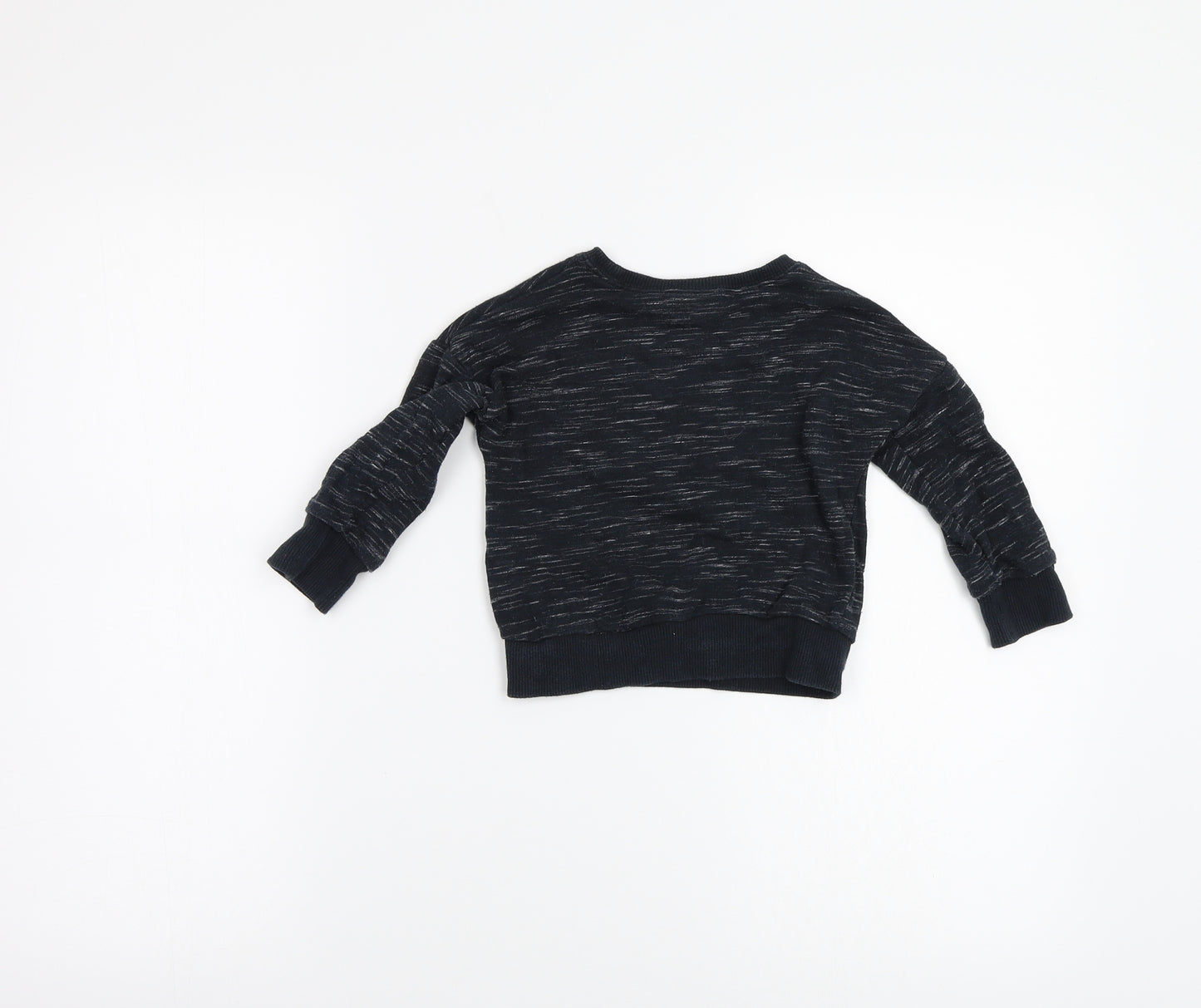 NEXT Baby Black   Pullover Jumper Size 12-18 Months  - unicorn