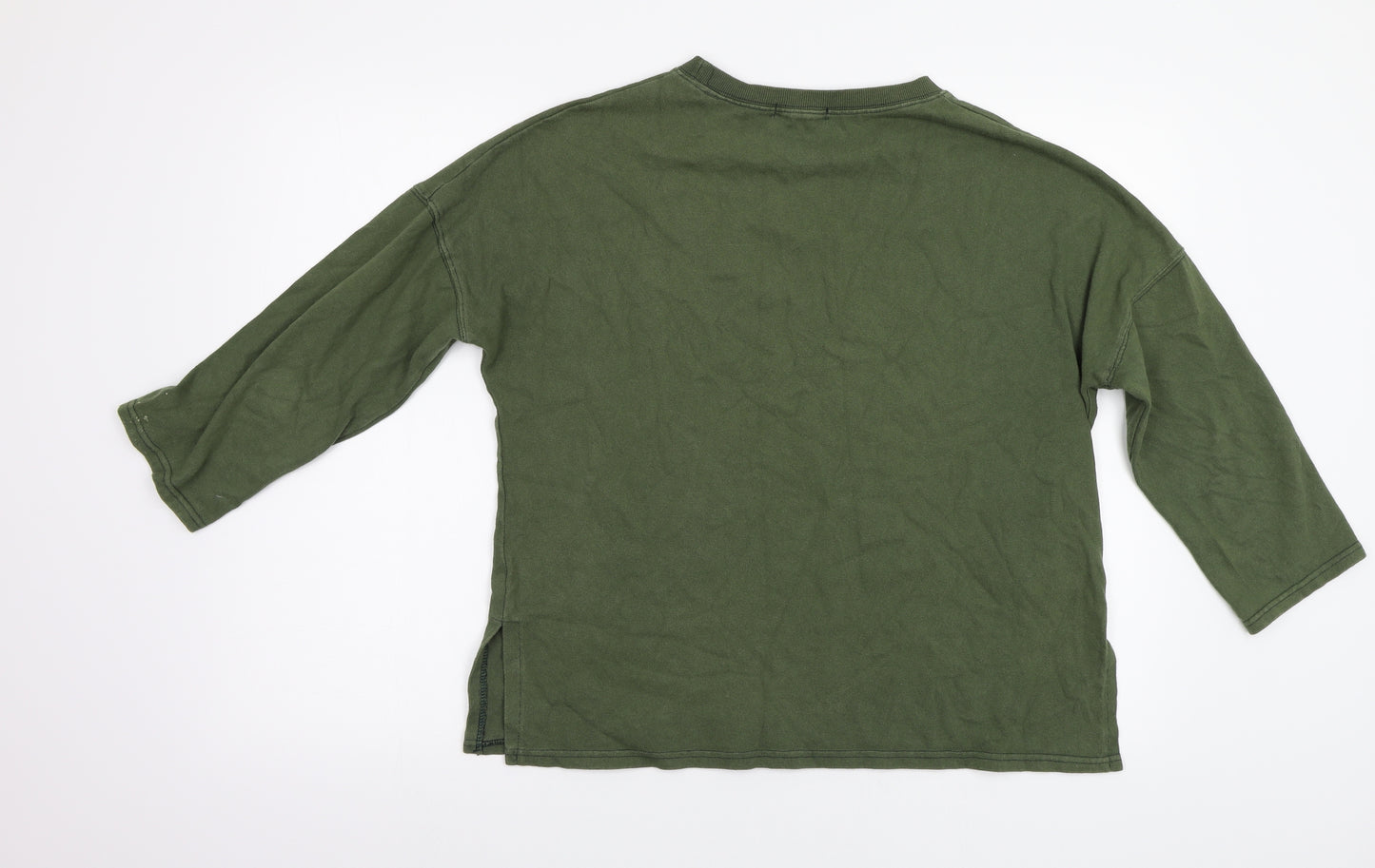 Preworn Womens Green   Pullover Sweatshirt Size 8