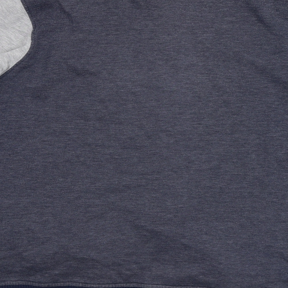 F&F Mens Grey   Full Zip Sweatshirt Size Big 9X