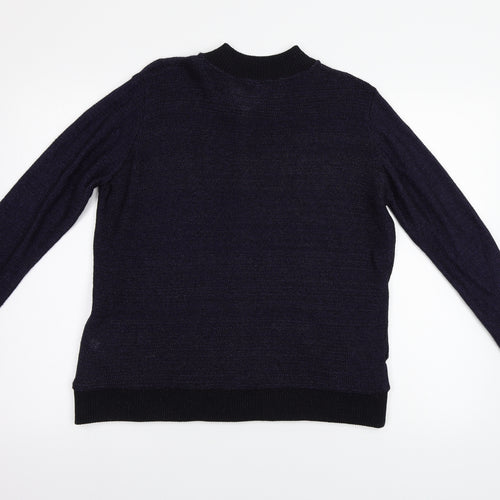 Capsu Womens Blue   Cardigan Jumper Size 18