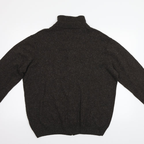 J Hampton & Sons Mens Brown   Pullover Jumper Size XL