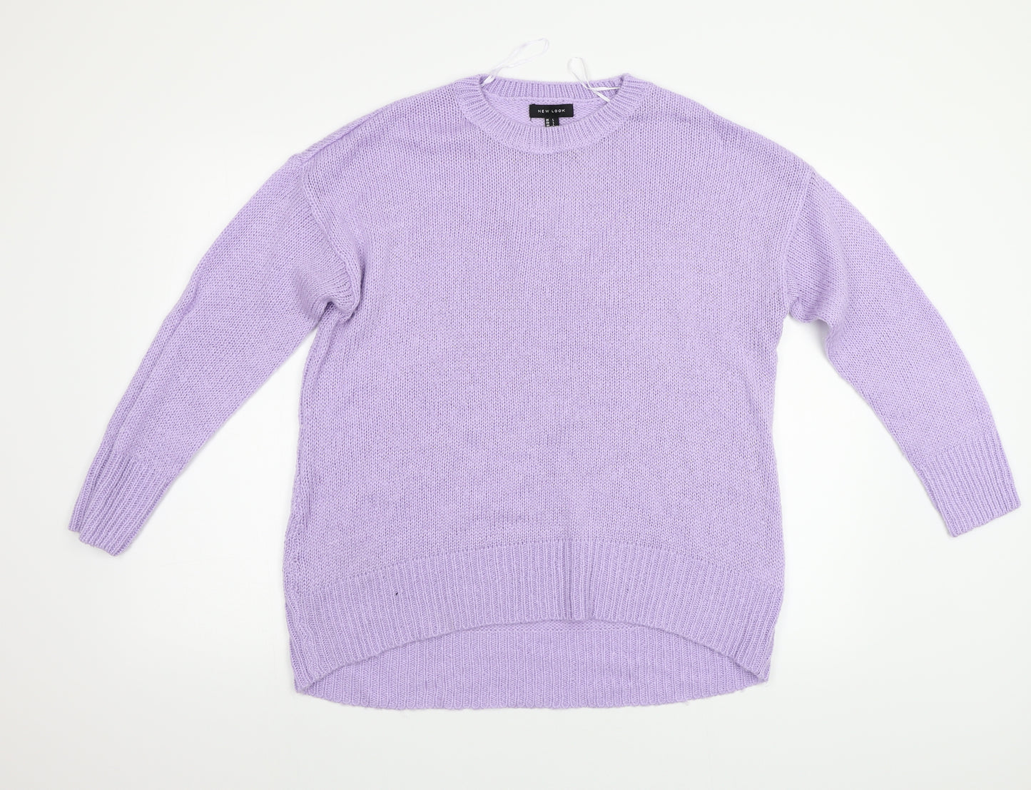 New Look Womens Purple   Henley Jumper Size L