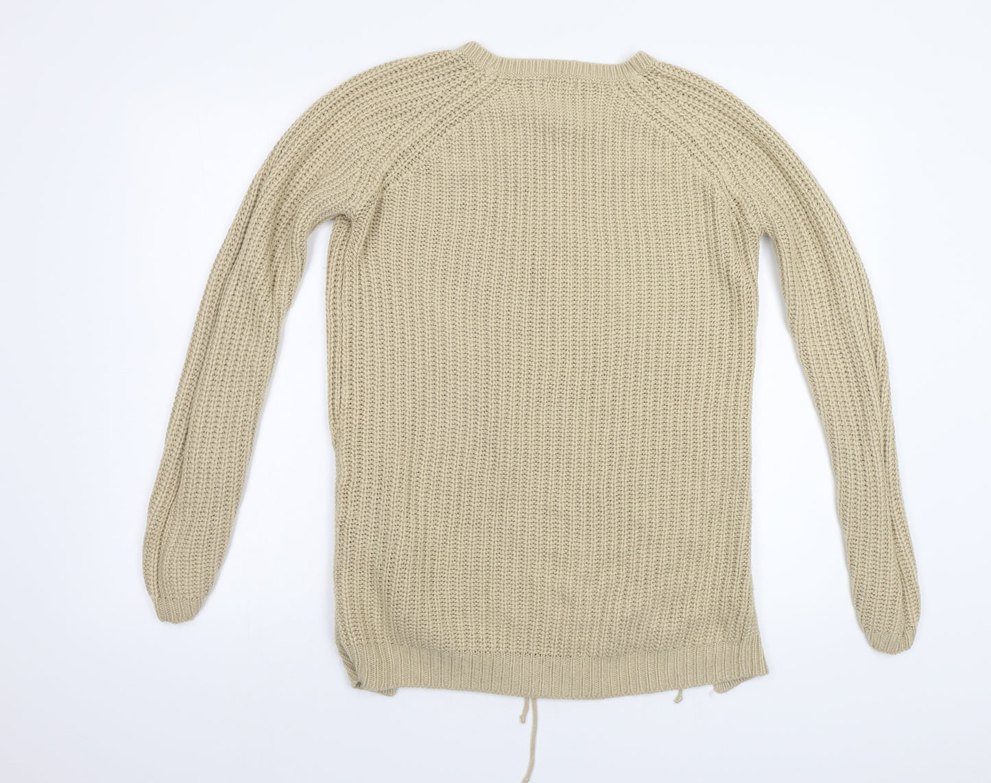 F&F Womens Beige   Pullover Jumper Size 12