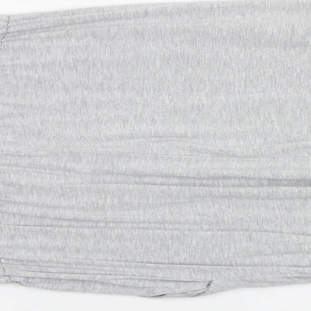 ESMARA Womens Grey Polka Dot  Top One Piece Size 10