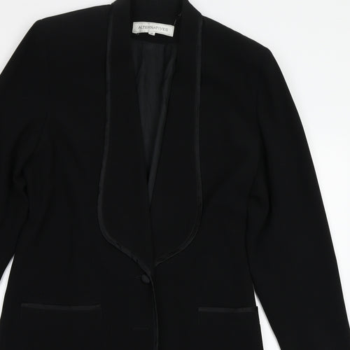 Alternatives Womens Black   Jacket Coat Size 10