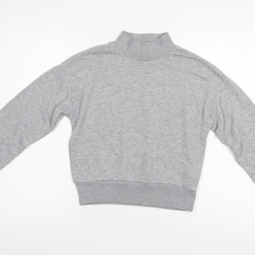 Bershka Womens Grey    Sweatshirt Size S