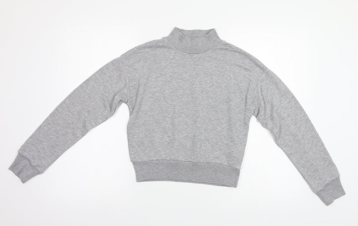 Bershka Womens Grey    Sweatshirt Size S