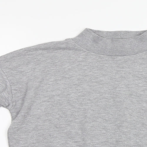 Bershka Womens Grey    Sweatshirt Size S