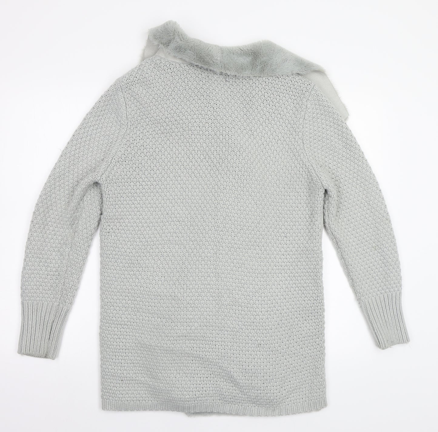 Roman Womens Grey   Cardigan Jumper Size 10