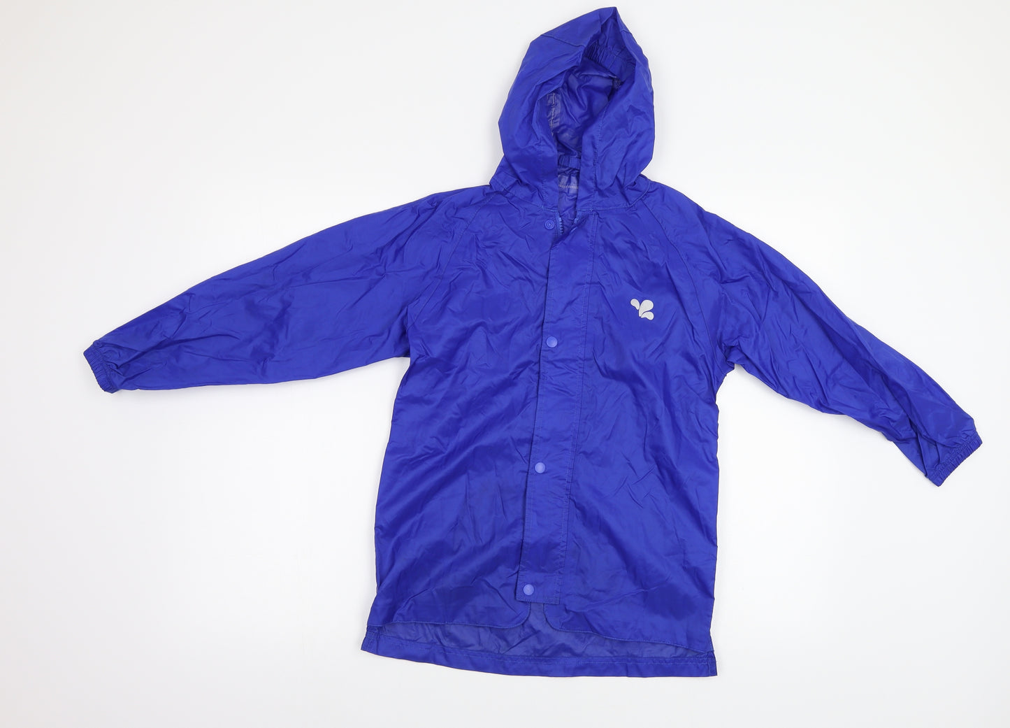 Muddy Puddles Boys Blue   Rain Coat Blazer Size 7-8 Years