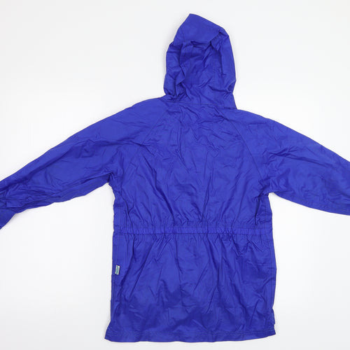 Muddy Puddles Boys Blue   Rain Coat Blazer Size 7-8 Years