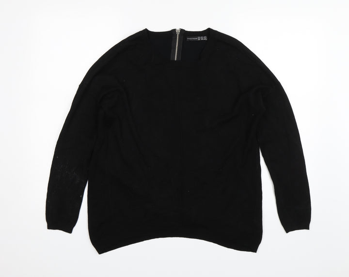 Atmosphere Womens Black Pullover Jumper Size S