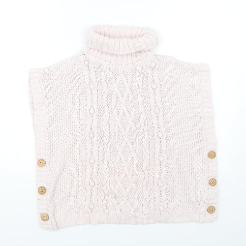Lulurain Girls Pink   Pullover Jumper Size 7-8 Years