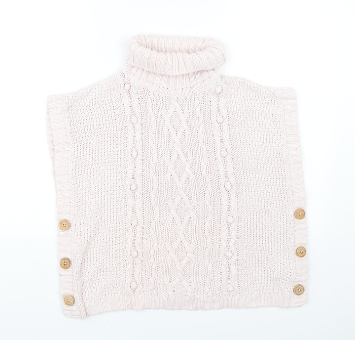 Lulurain Girls Pink   Pullover Jumper Size 7-8 Years