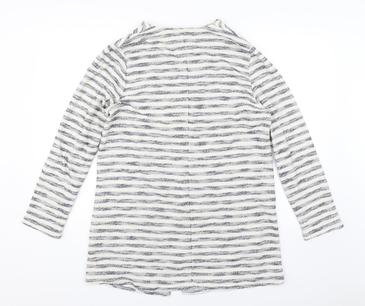 George Womens White Striped  Jacket  Size 16