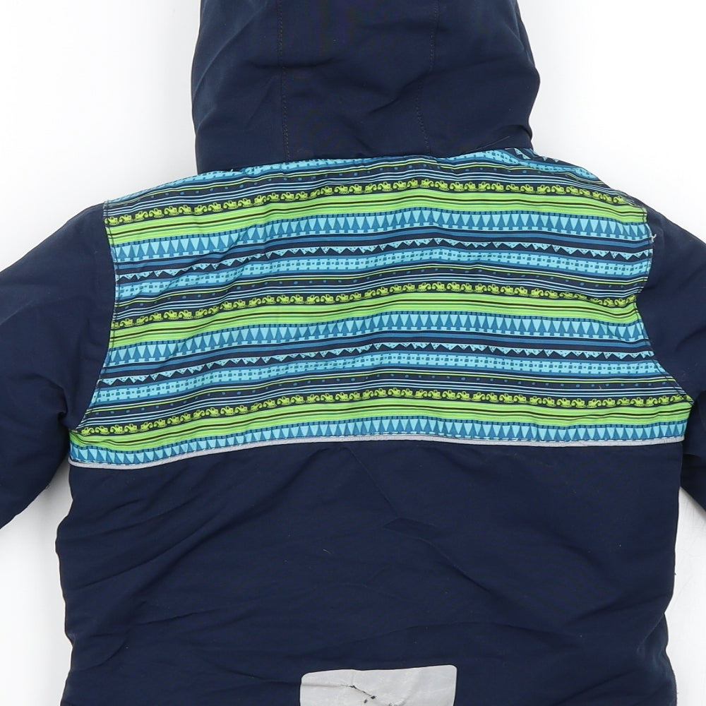 Topo Mini Boys Blue   Ski Jacket Jacket Size 2 Years