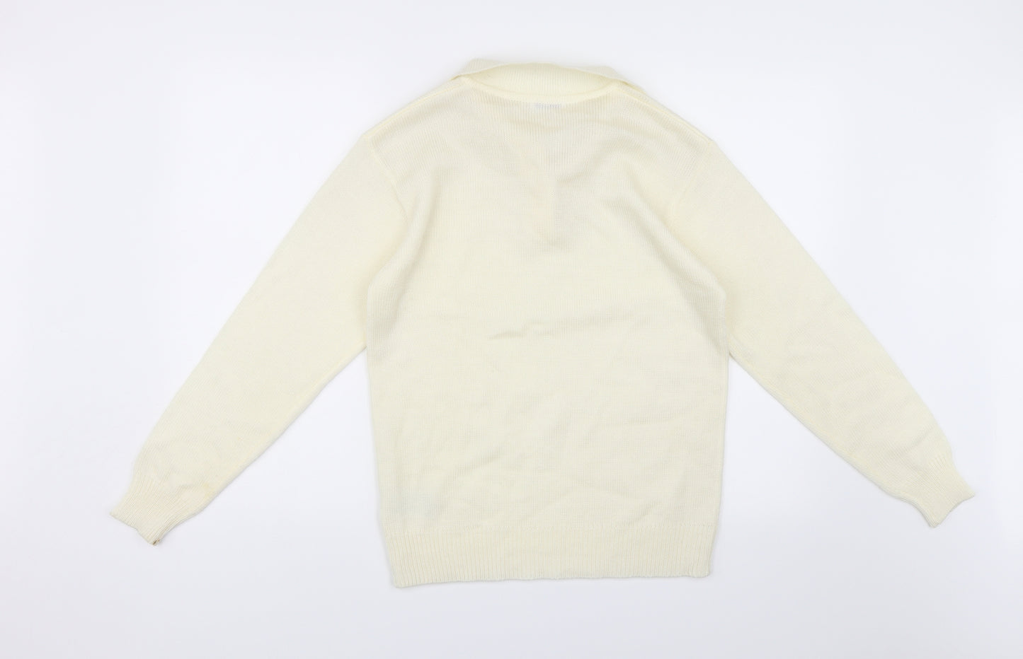 Damart Womens White   Pullover Jumper Size 10