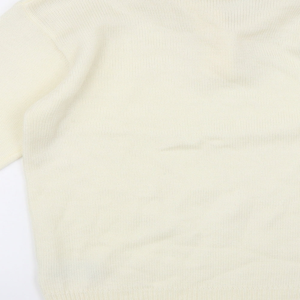Damart Womens White   Pullover Jumper Size 10
