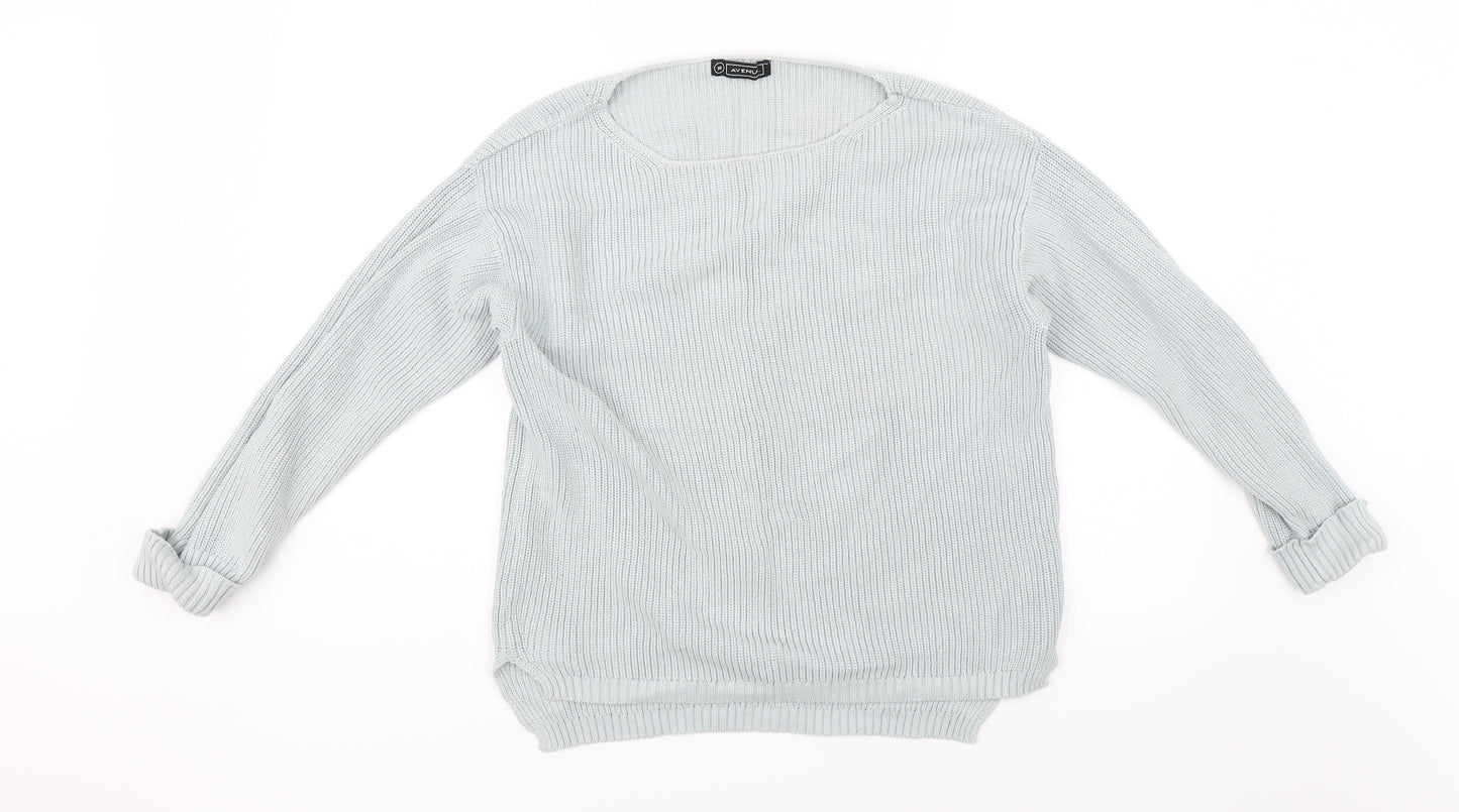 Avenue Womens Blue   Pullover Jumper Size 18