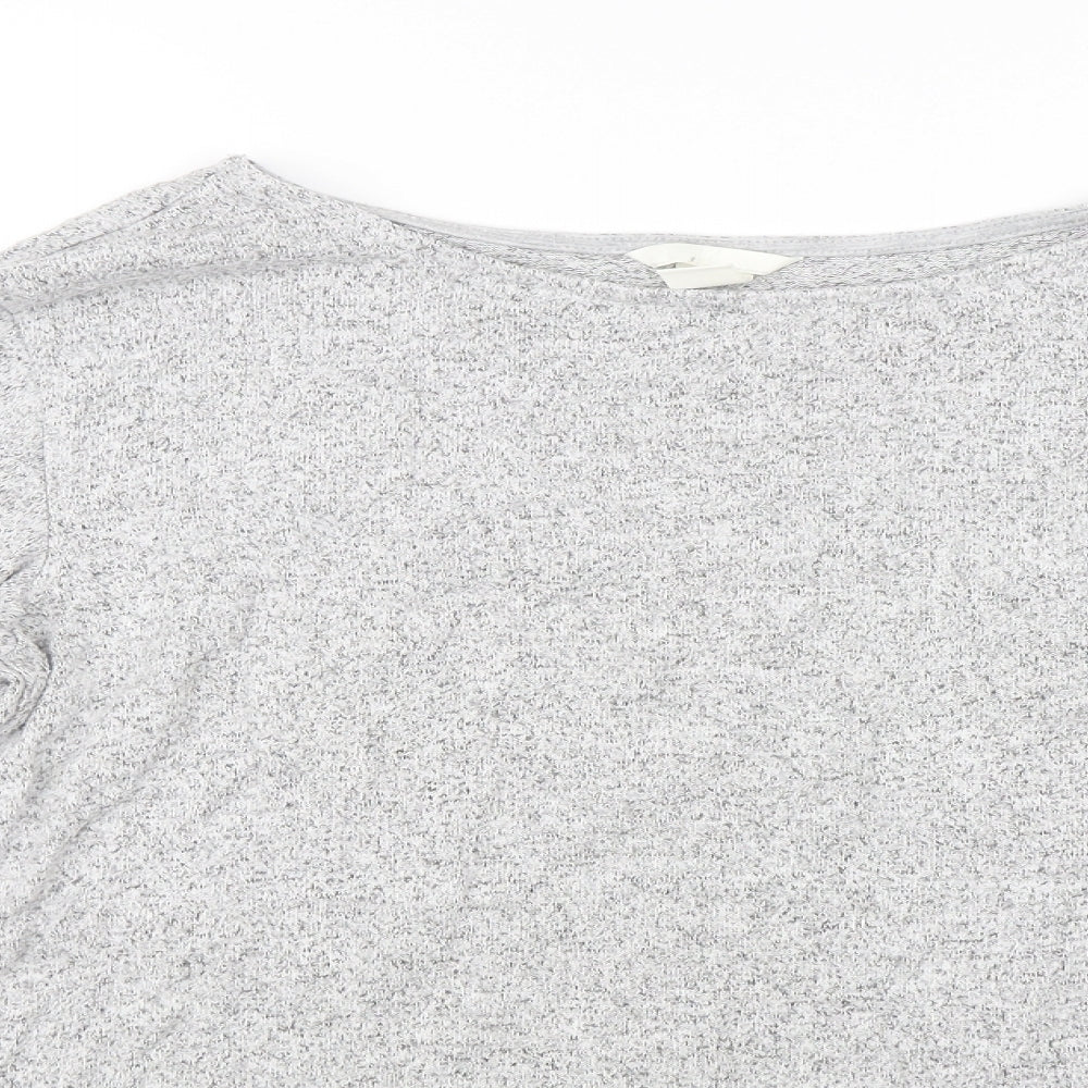 H&M Womens Grey   Pullover Jumper Size M