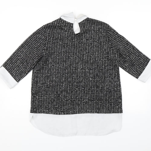 Wallis Womens Black   Basic Blouse Size 12