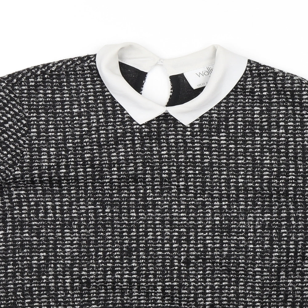 Wallis Womens Black   Basic Blouse Size 12