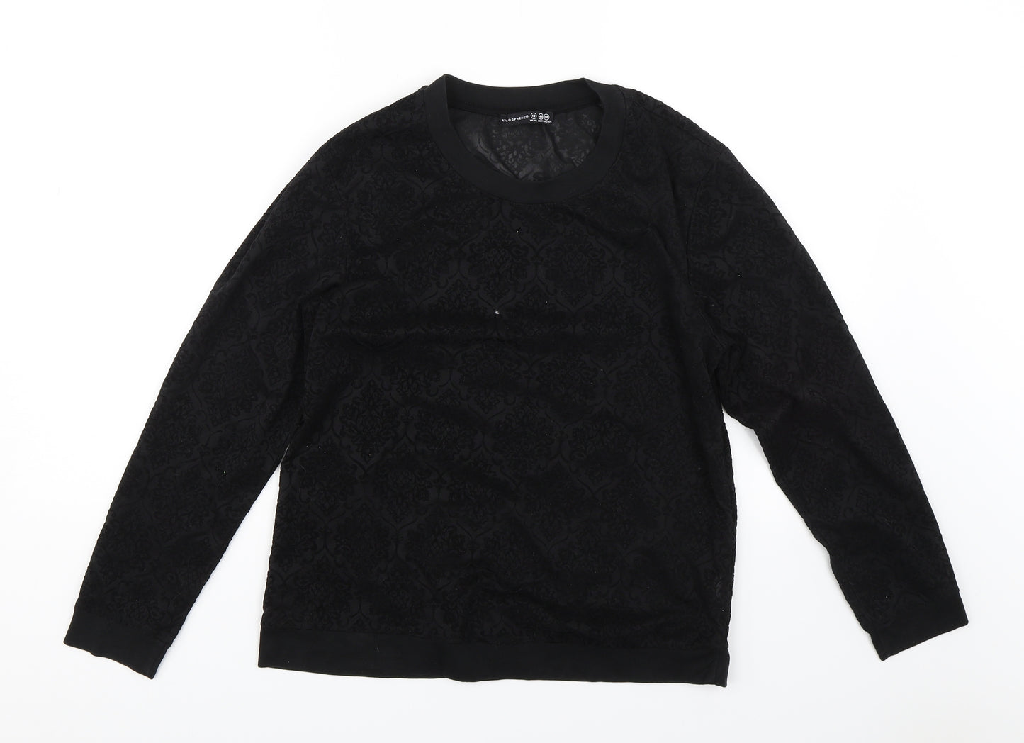 Atmosphere Womens Black   Pullover Jumper Size 12