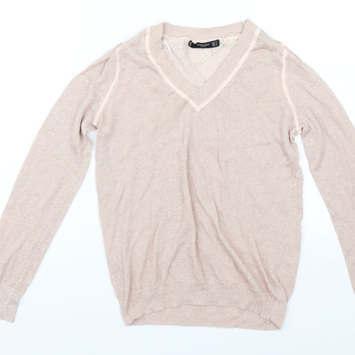 Mango Womens Pink   Basic T-Shirt Size M