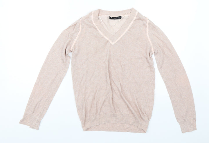 Mango Womens Pink   Basic T-Shirt Size M