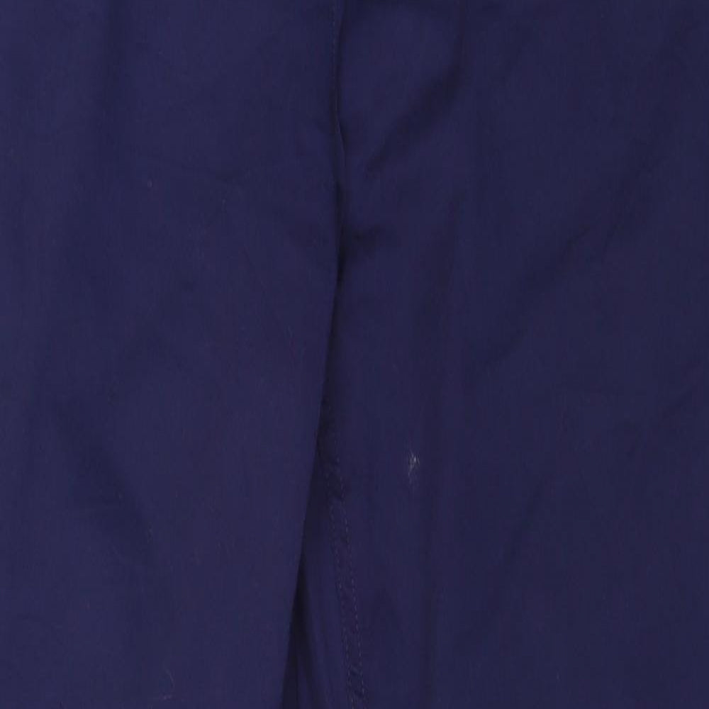 Per Una Womens Blue   Capri Trousers Size 12 L29 in