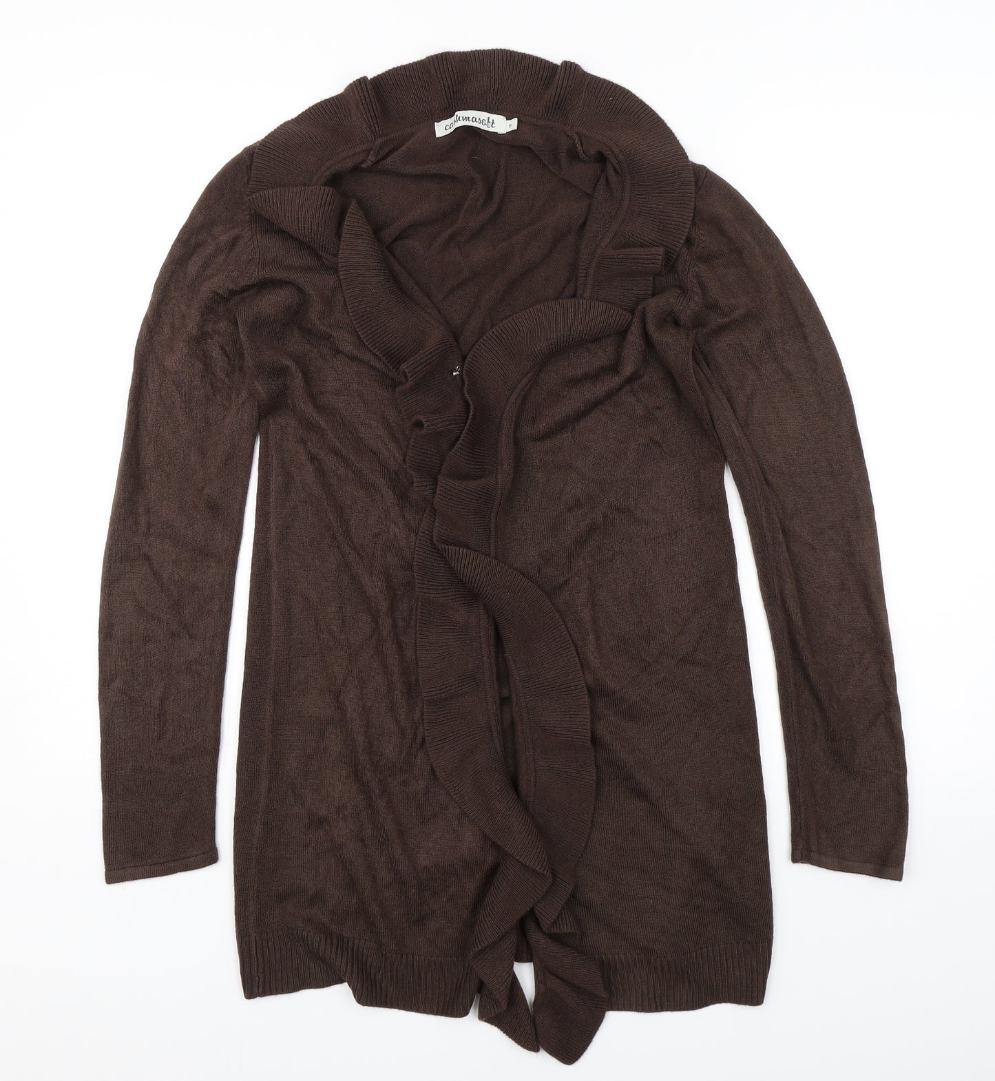 Cashmasoft Womens Brown   Jacket  Size S