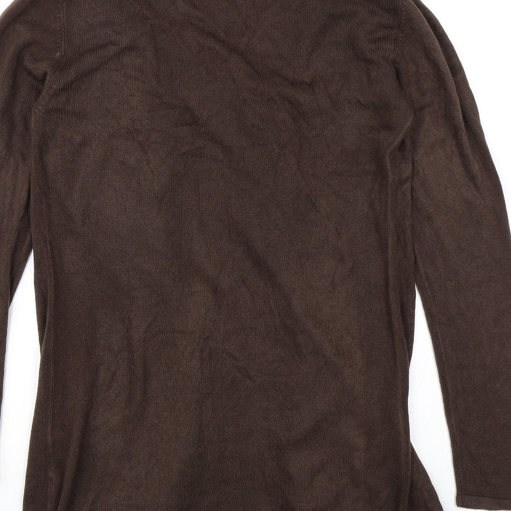 Cashmasoft Womens Brown   Jacket  Size S
