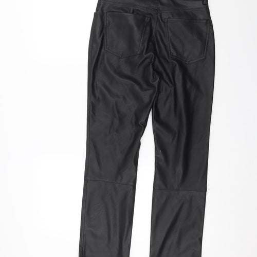 H&M Womens Black   Trousers  Size 10 L26 in