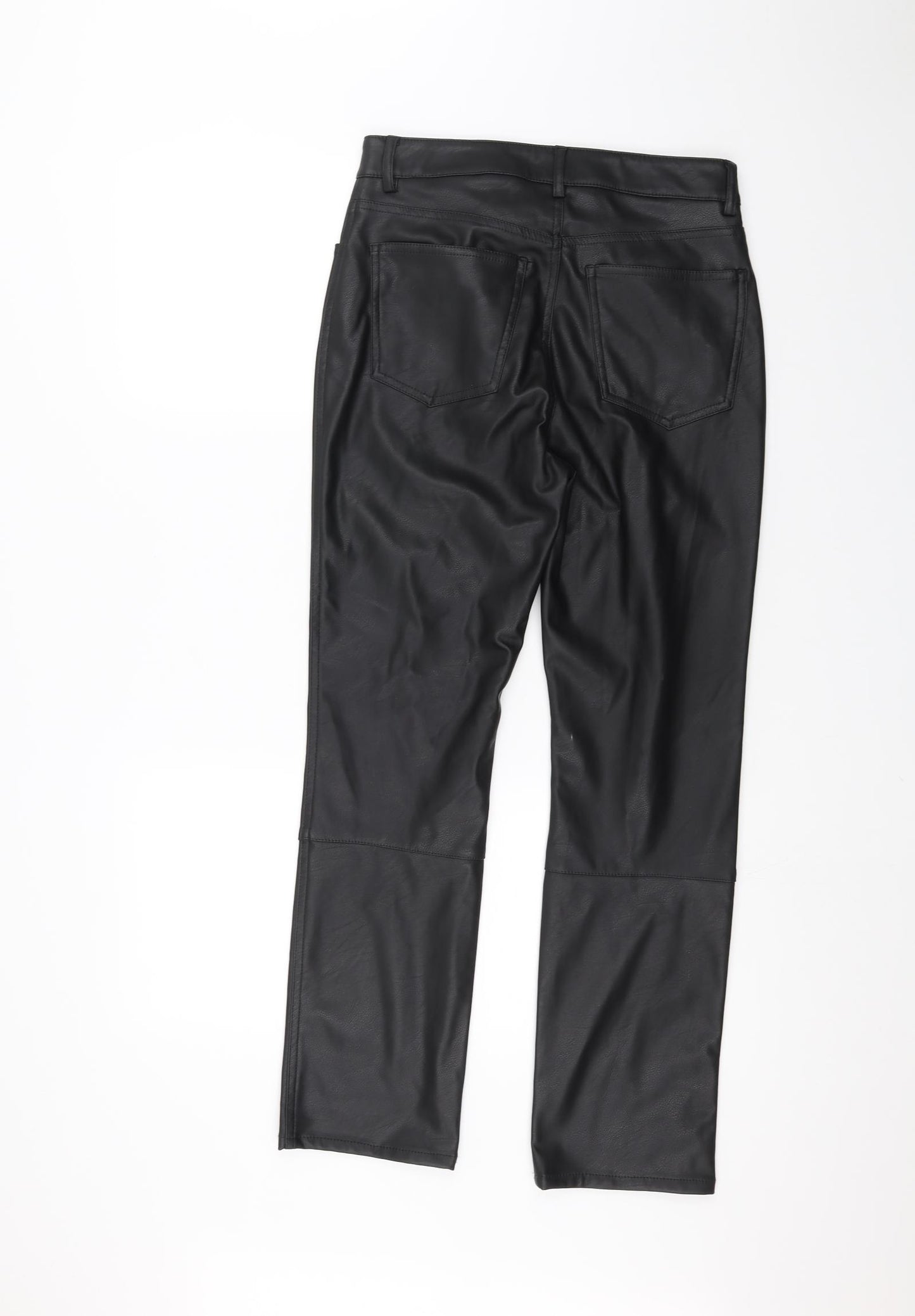 H&M Womens Black   Trousers  Size 10 L26 in