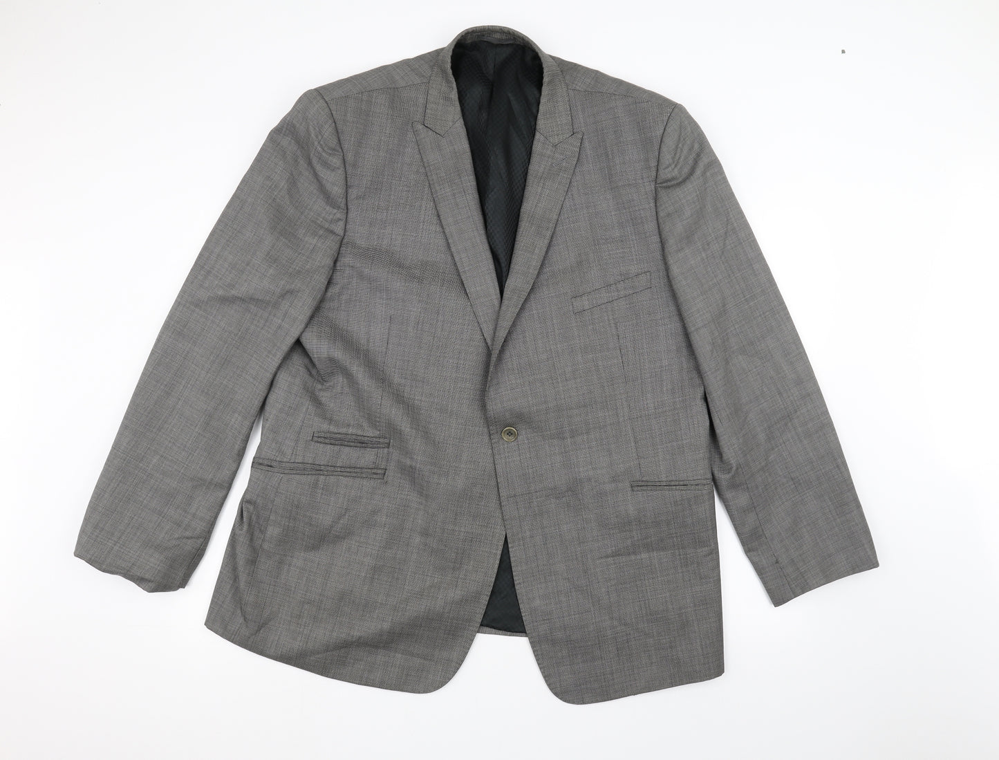 Felina Mens Grey   Jacket Suit Jacket Size 38