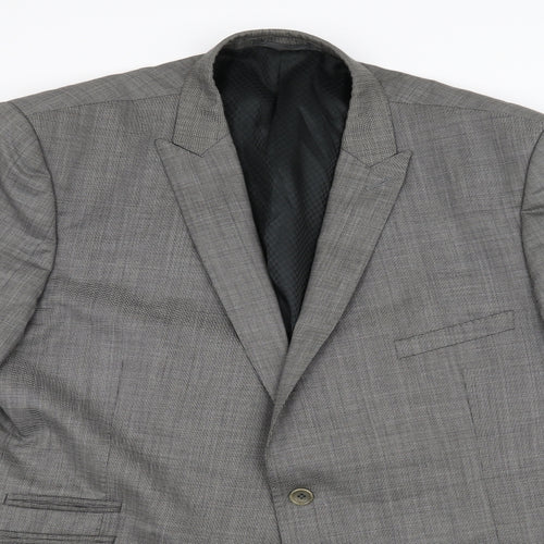 Felina Mens Grey   Jacket Suit Jacket Size 38
