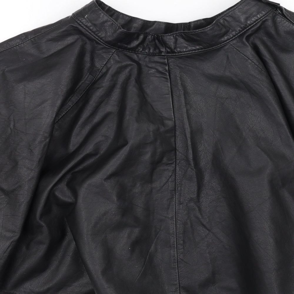 Preworn Womens Black   A-Line Skirt Size 10