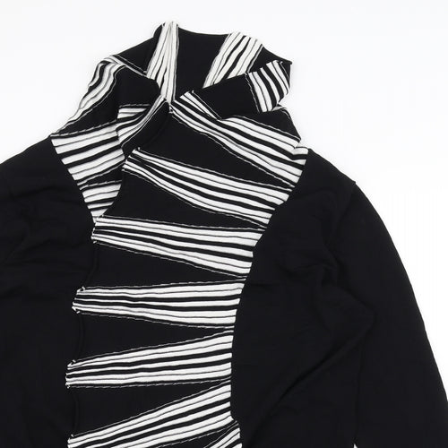 Oscar B Womens Black   Cardigan Jumper Size L