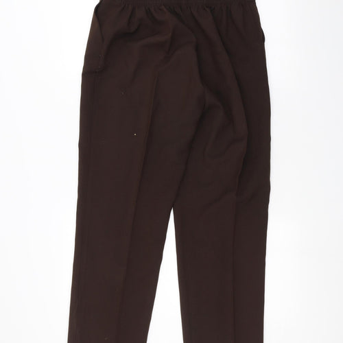 Preworn Womens Brown   Trousers  Size 16 L24 in