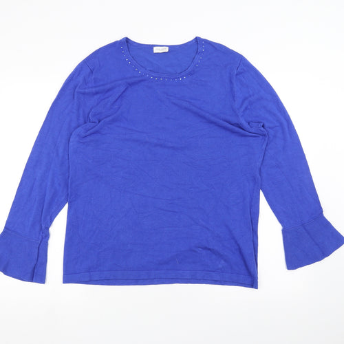 Gerry Weber Womens Blue   Basic T-Shirt Size 16