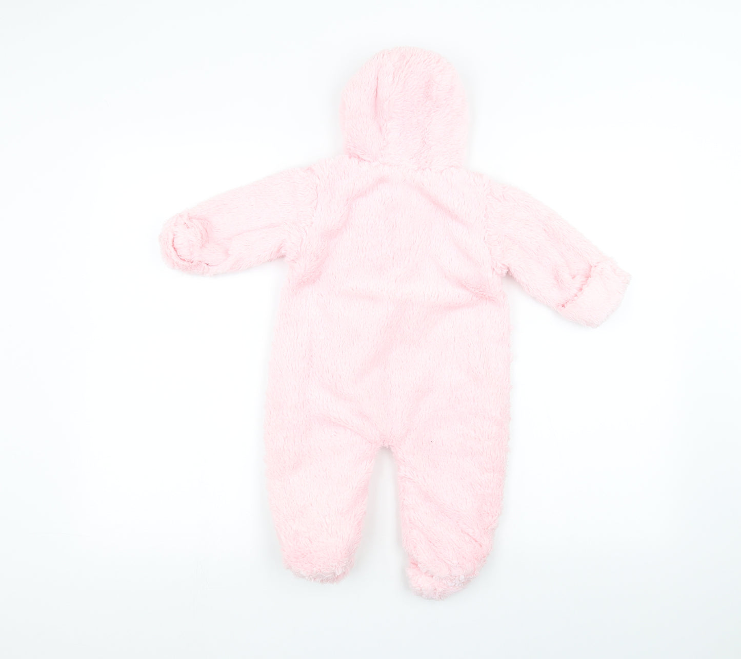 Bella Ballerina Baby Pink Solid  Babydoll One Piece Size 6-9 Months