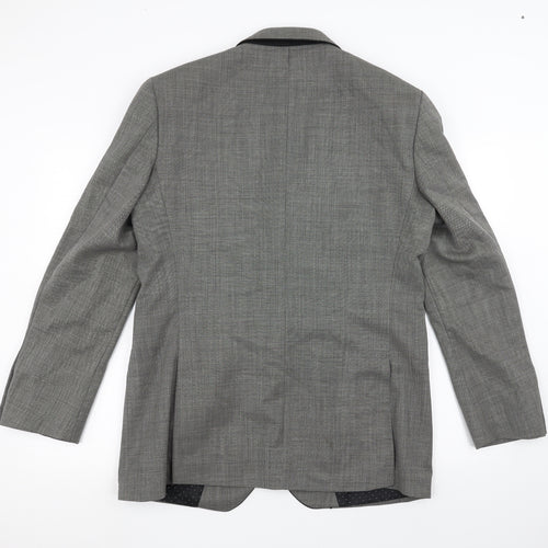 Impressions Mens Grey   Jacket Suit Jacket Size 40