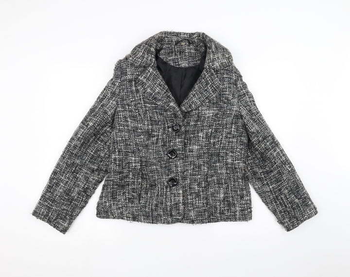 EWM Womens Black Jacket Size 12