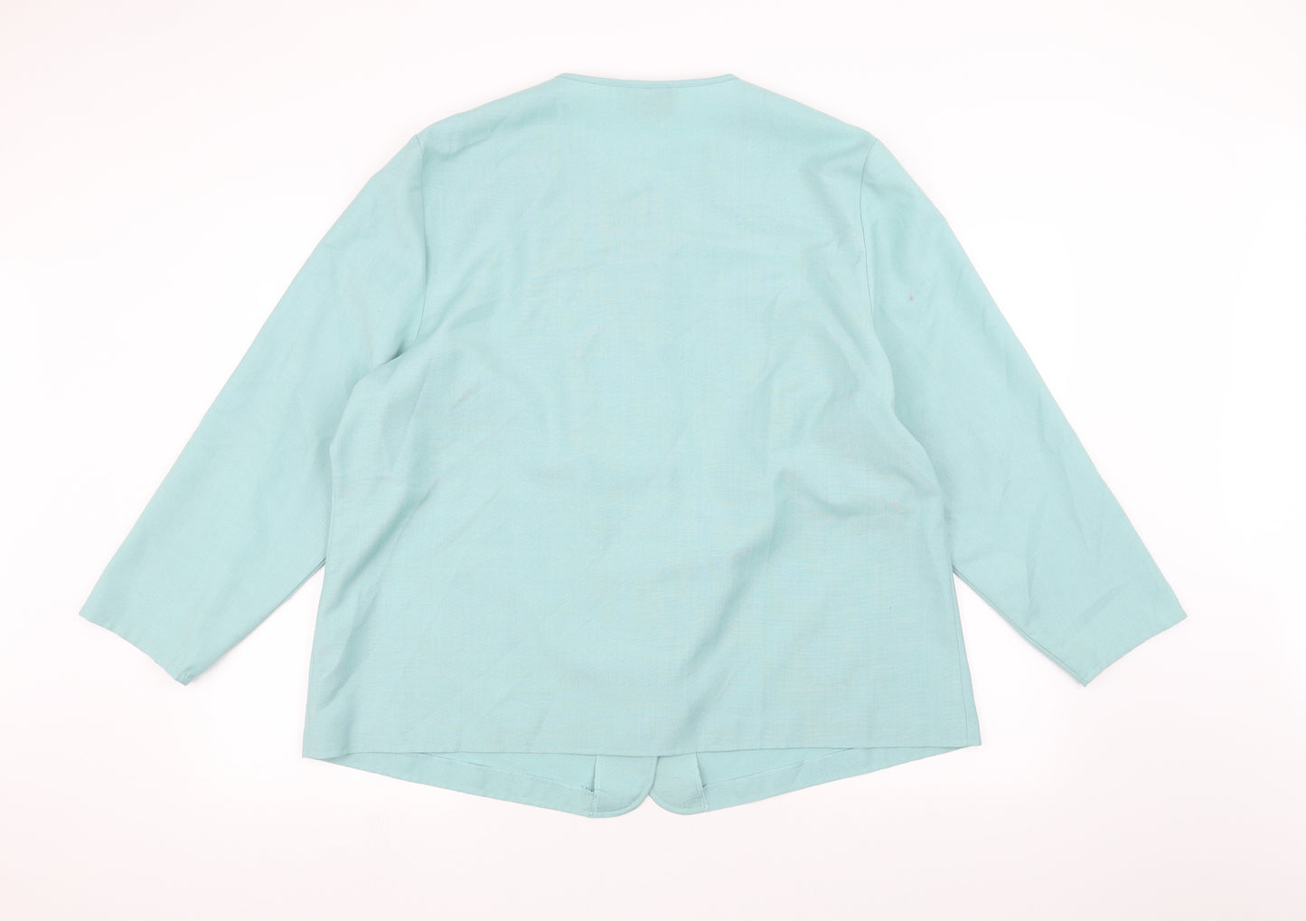 Richard Stump Womens Green   Jacket  Size 20