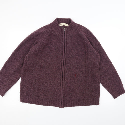 EWM Womens Purple   Jacket  Size L