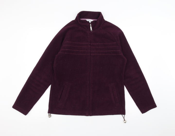 M&Co Womens Purple Jacket Size M