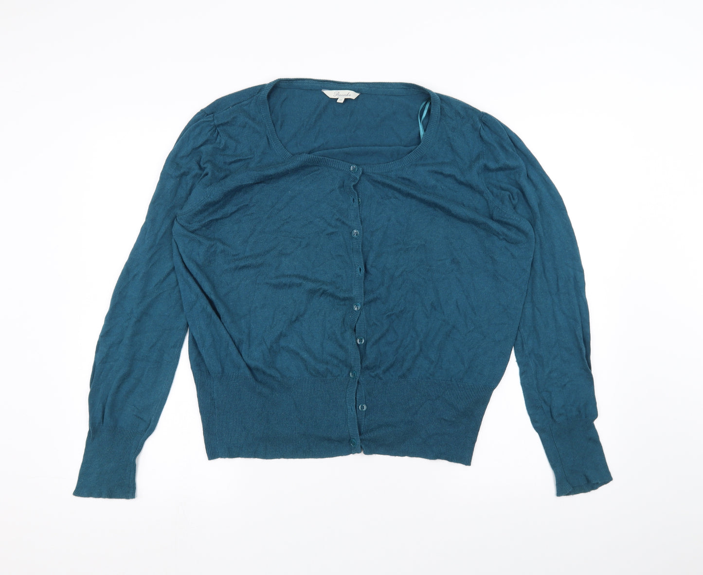 Peacocks Womens Blue   Cardigan Jumper Size 22